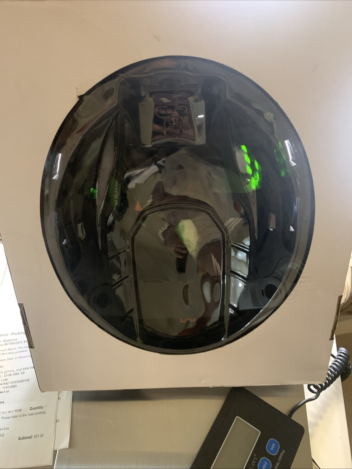 GREEN DEVIL Matrix Full Brim Hard Hat with Headlight Vented Construction Safe...14