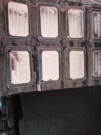 1 oz APMEX Silver Bar (Lot of 10)3