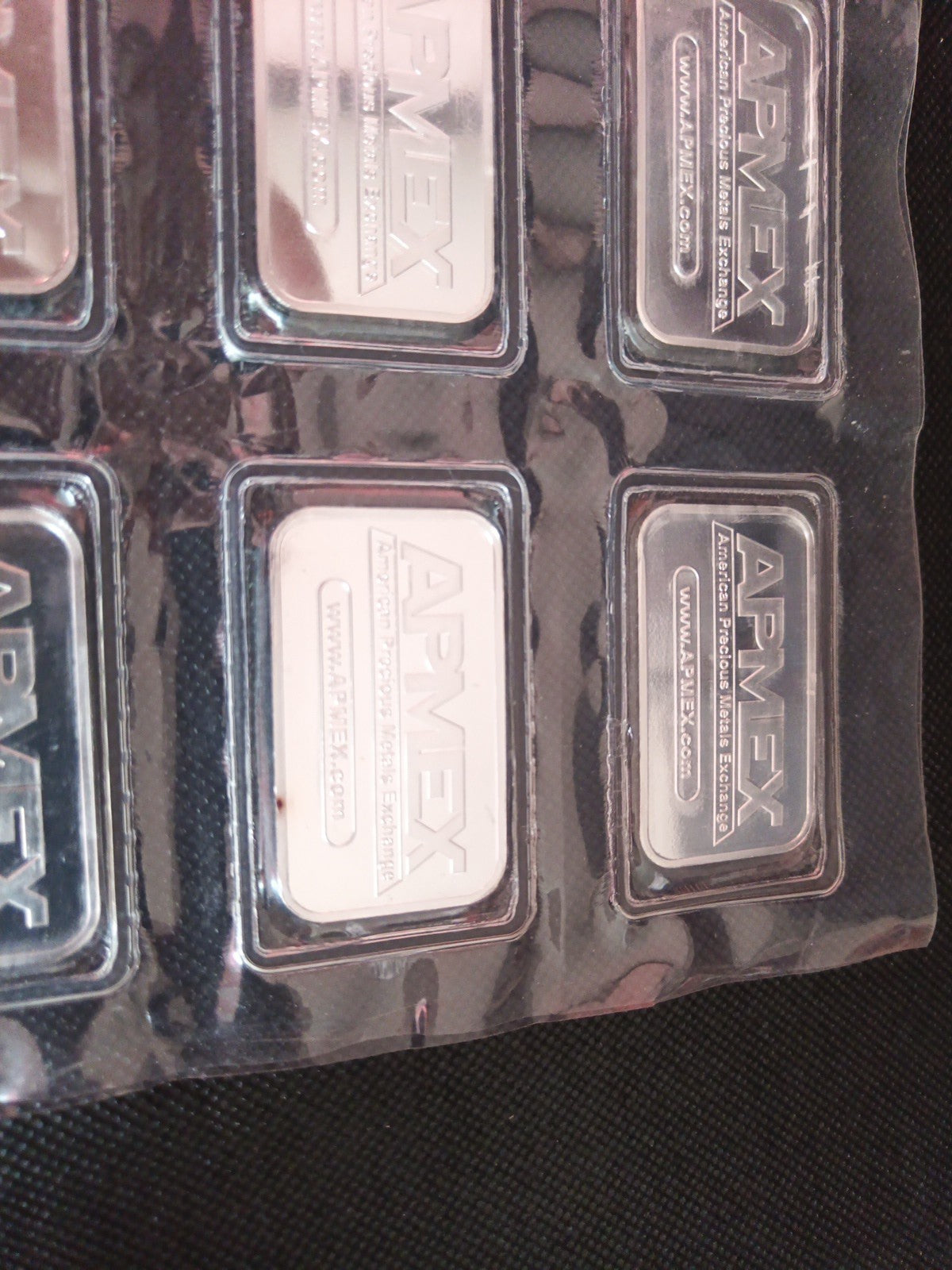 1 oz APMEX Silver Bar (Lot of 10)4