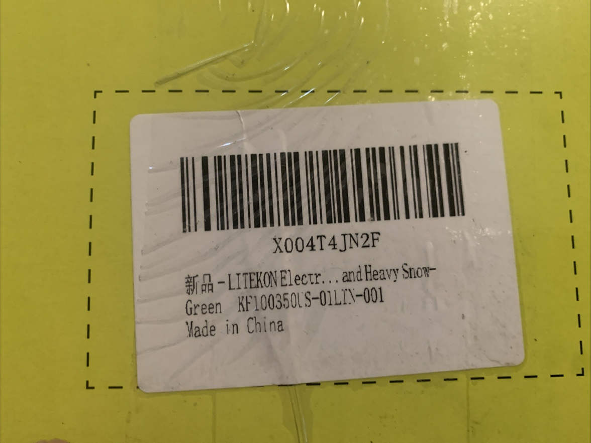 Litekon 40V Brushless Cordless Snow Shovel 13" 2x4Ah Green5