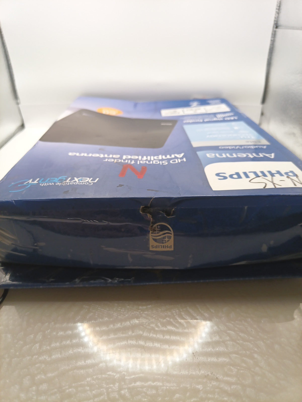 PHILIPS HD Elite Signal Finder Amplified Antenna 60 Mile Range (10ft Coax)3