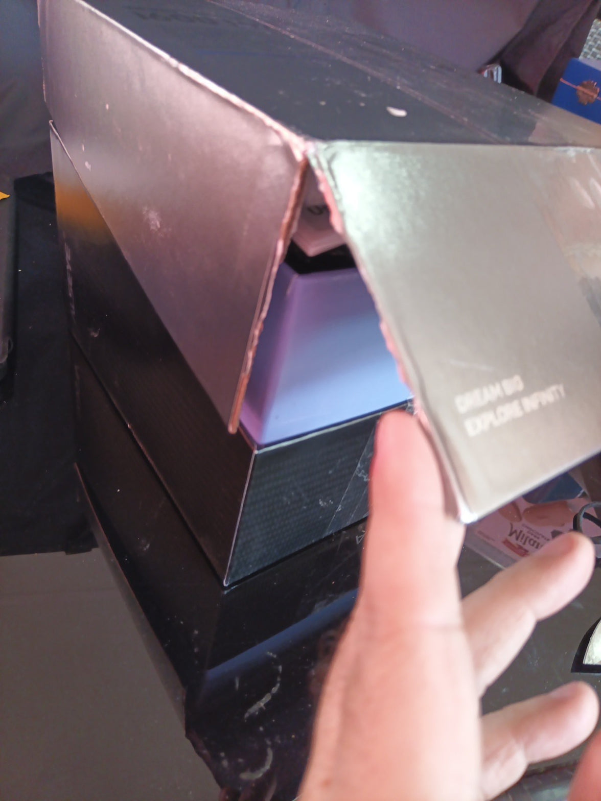 I600 Pro CPU Cooler, HD Display with Temperature, Copper Base. Display Box Broke9