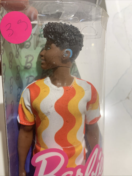 Barbie Fashionistas Ken Doll #220 with Behind-the-Ear Blue Hearing Aids1