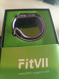 FITVII  Looki-mini  Fitness Tracker Slim AMOLED Fitness Watch 2025 Purple 8