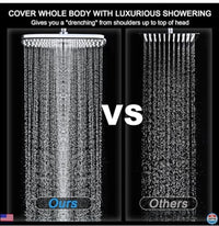 High Pressure Rain Shower Head: Premium System with Handheld Spray, 10 Settings2