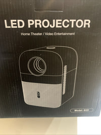[Electric Focus] GROVIEW Mini Projector Bluetooth, Fully Sealed Por... Fast Ship0