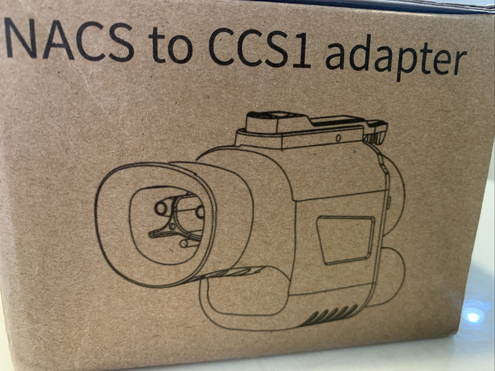 NACS TO CCS1 TESLA SUPERCHARGER ADAPTER 500A 1000V AFS QIORE BRAND NEW BS3