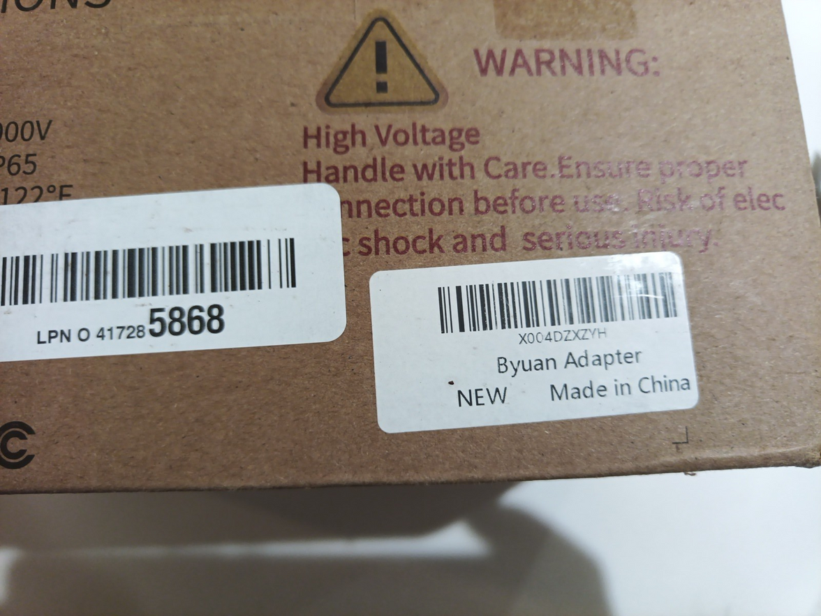 NACS TO CCS1 TESLA SUPERCHARGER ADAPTER 500A 1000V AFS QIORE BRAND NEW BS2