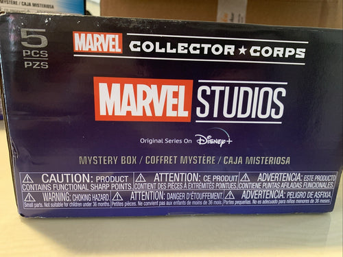 Funko Pop Moon Knight Kevin Disney+ Marvel Collector Corp Box Medium Shirt