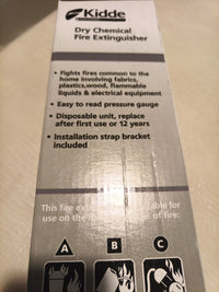 Kidde FA110G Multipurpose Home Fire Extinguisher - 466142MTL2