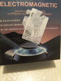 Portable Car Defogging & Ice Removal Instrument w/ Solar Energy Automatic Start2