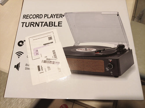 Seasonlife record player turntable, With WiFi Connection And Built In Speakers