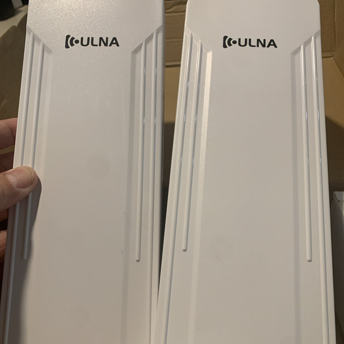 ULNA is a wireless bridge with a maximum wireless data rate of 1000 Mb17
