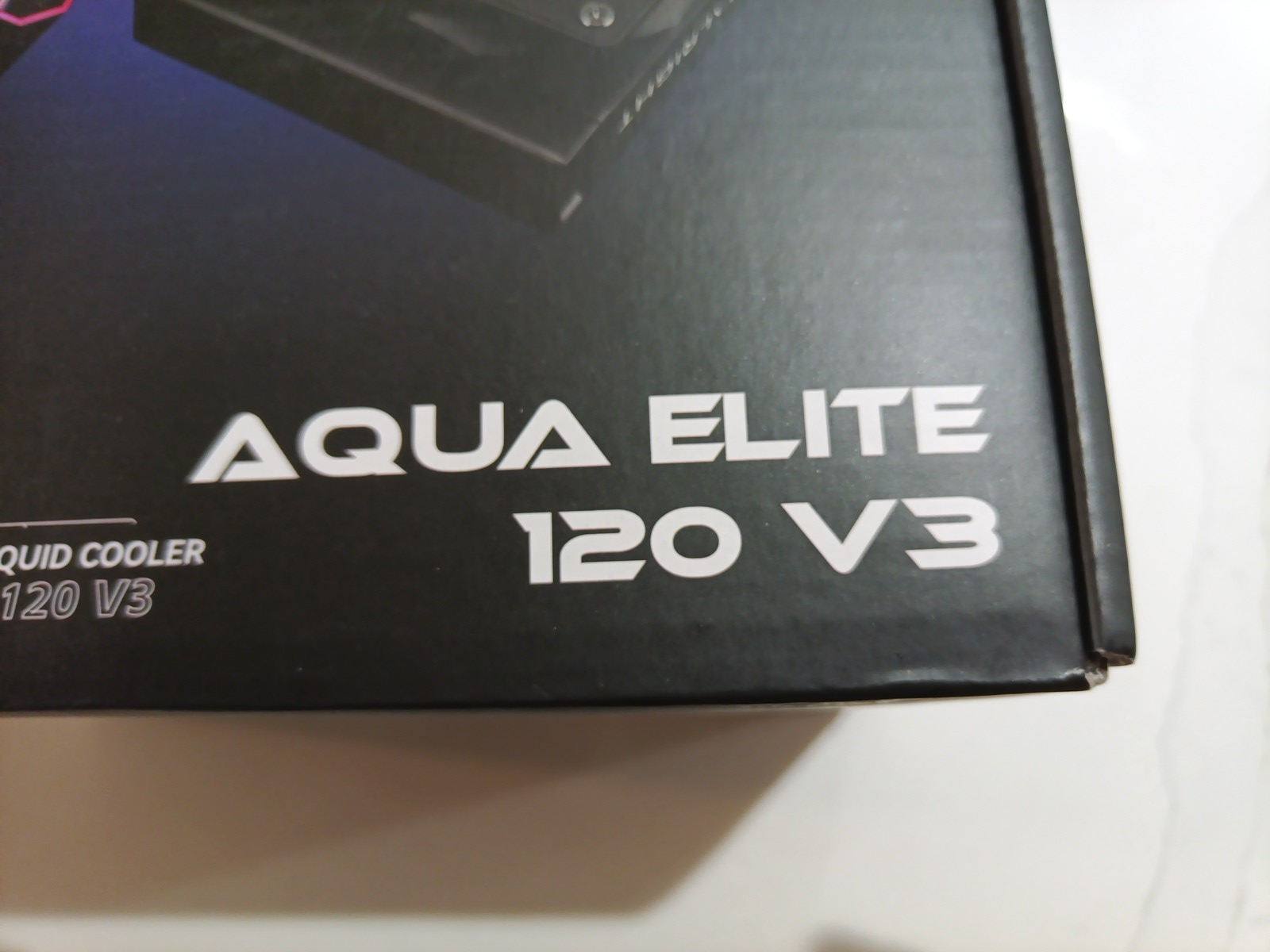 Aqua Elite 120 V3 AIO CPU Cooler, 120mm Liquid Cooling, ARGB PWM Fans, Intel ...4