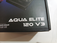 Aqua Elite 120 V3 AIO CPU Cooler, 120mm Liquid Cooling, ARGB PWM Fans, Intel ...4