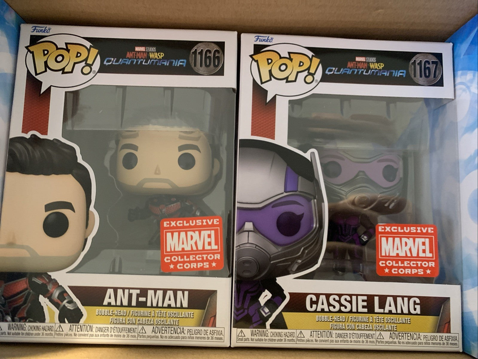Funko POP! Marvel Collector Corps Ant-Man & The Wasp 5 Pcs Mystery Box Shirt XL6