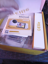 Ellie Baby Pro Yellow Non-Wifi AI Smart Baby Monitor With Wide Angle Viewing2