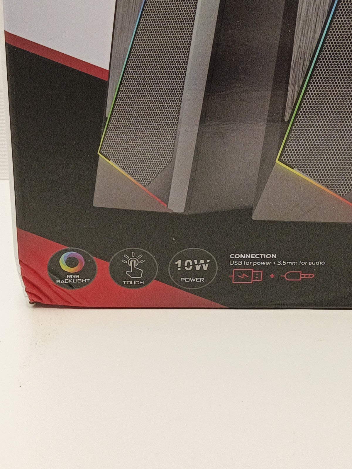 Redragon GS520 Anvil RGB LED Stereo Gaming Speakers, USB + 3.5mm1