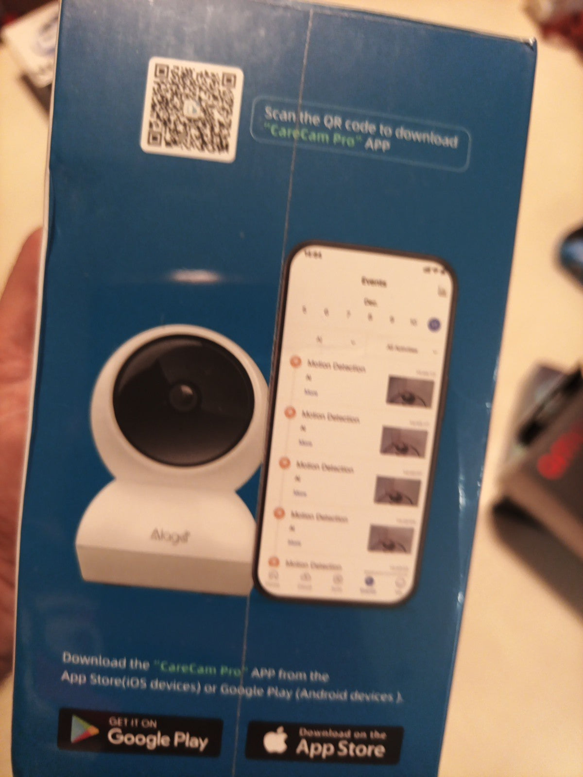 Alaga Home Security Wifi Camera 2k Pan & Tilt Auto Tracking Two Audio3