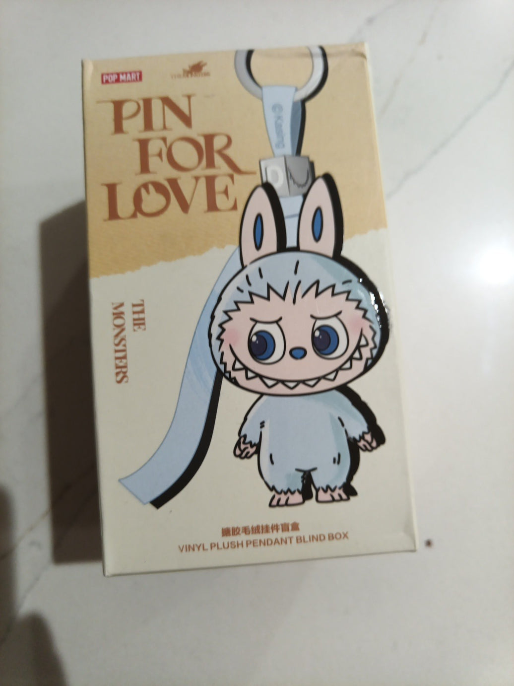 Pin For Love Letter I Pop Mart AUTHENTIC Labubu The Monsters Plush Pendant NIB0