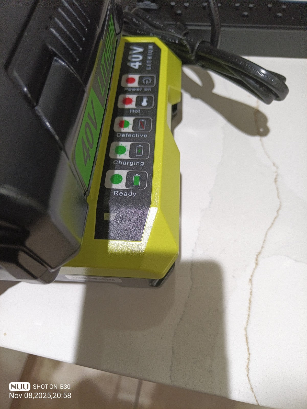 1~4x 6.0/8.0AH Battery/Charger For Ryobi 40V Lithium-Ion OP4026 OP40601 OP4050A12