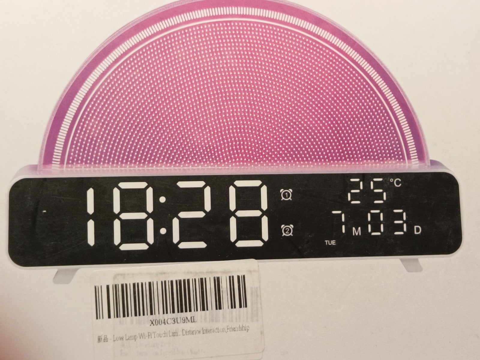 ANYPLUS Sunrise Alarm Clock  Multifunctional Sound Machine, Gold Colored 1