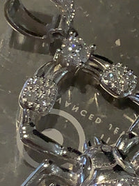 SCORPION CHARM | 3 CTW VVS D MOISSANITE Solid Sterling Silver 925. Weight .36 Oz20