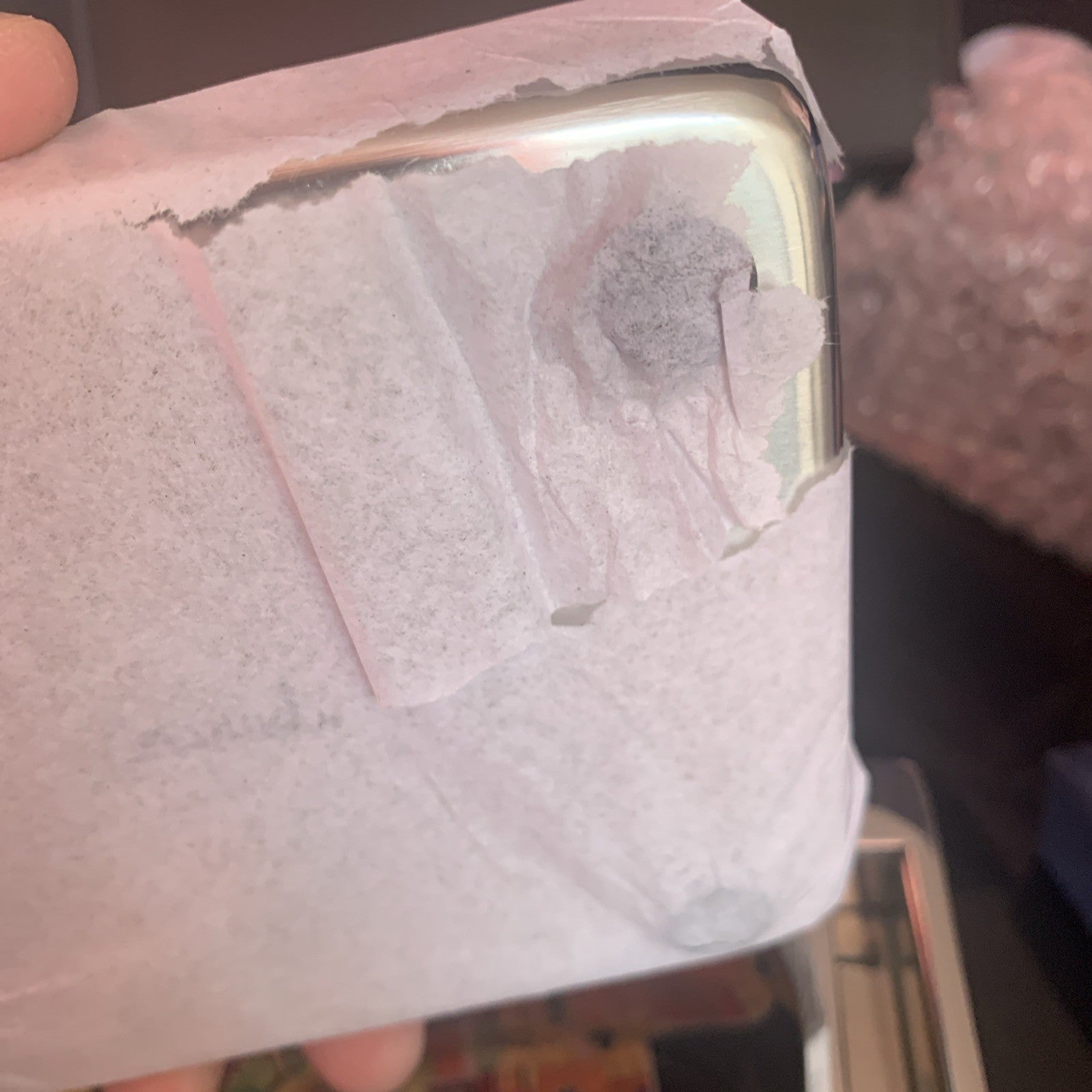 Havdallah Set - Comes Apart - Hammer Work - Silver, Made in Israel12
