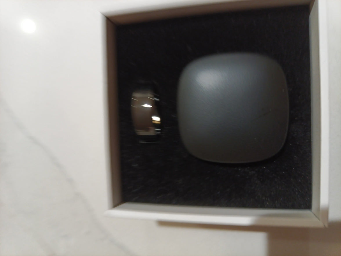 Smart Ring Sleep Tracking Wearable Heart Rate Health Fitness Tracker Size 9 Blac5