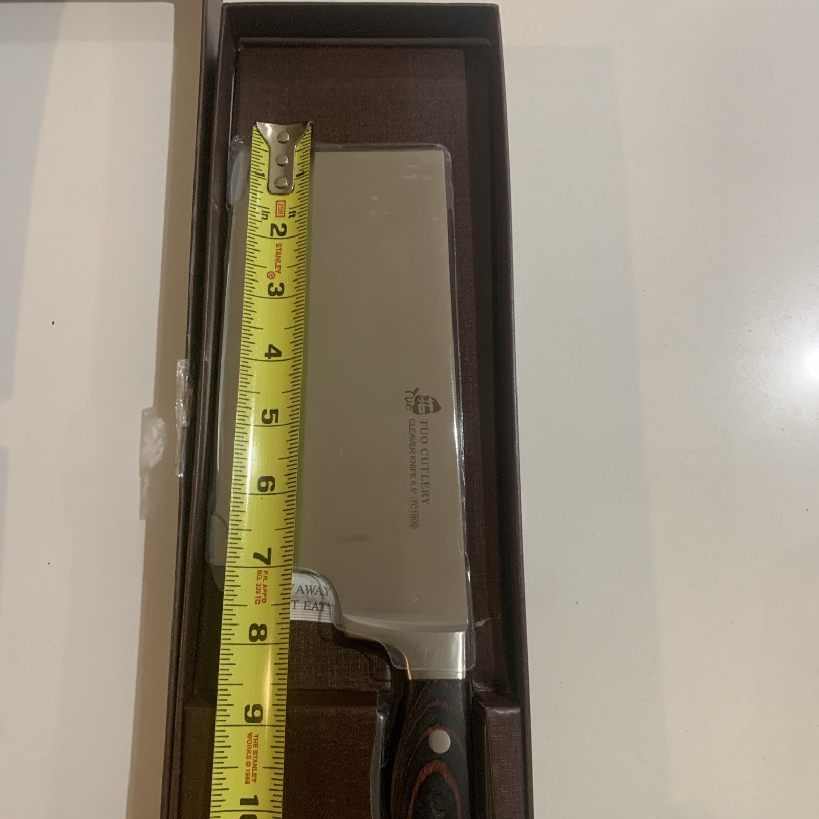 TUO Chopper Knife - 7 inch Meat Cleaver Chopping Knife - Heavy Duty Butcher K...1