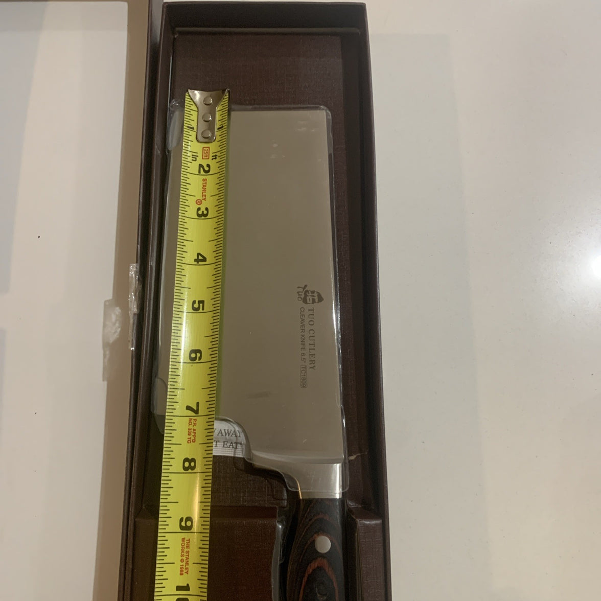 TUO Chopper Knife - 7 inch Meat Cleaver Chopping Knife - Heavy Duty Butcher K...1