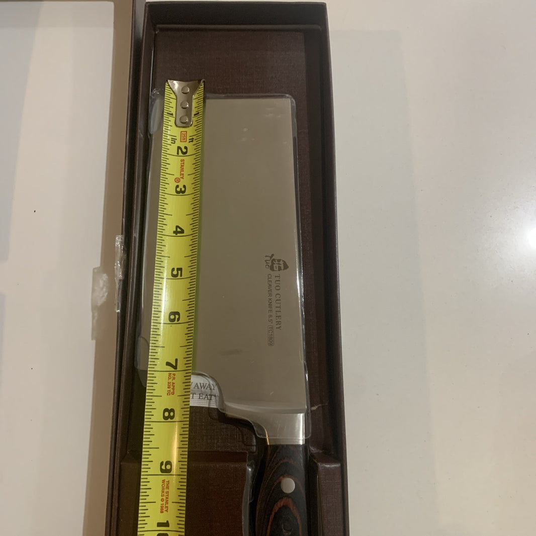 TUO Chopper Knife - 7 inch Meat Cleaver Chopping Knife - Heavy Duty Butcher K...1