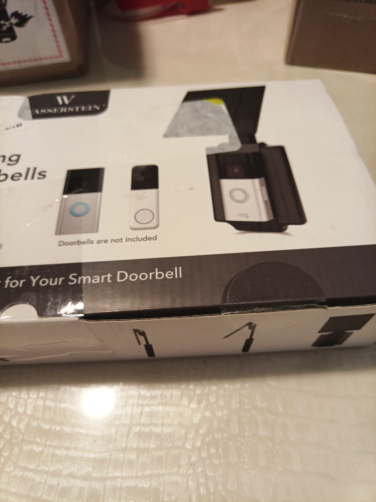 Wasserstein 2.5W Solar Charger for Ring Battery Doorbell Pro, Plus & Wyze Pro2