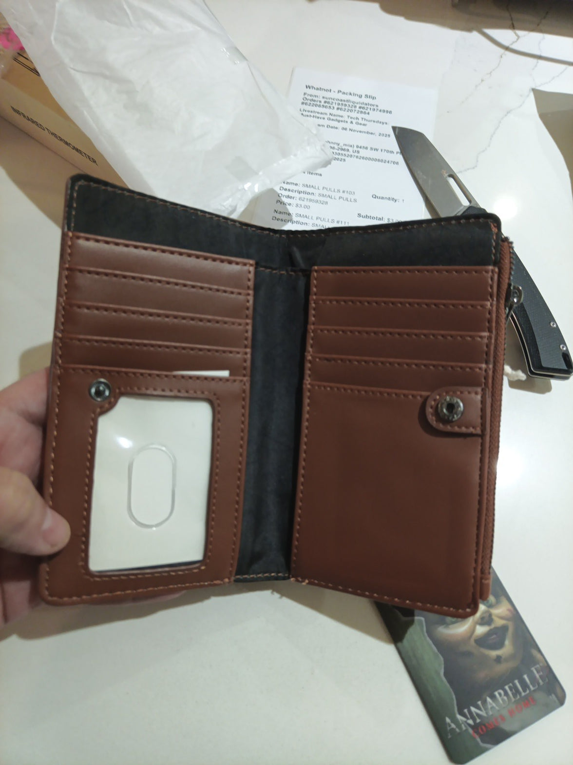 Loungefly Warner Brothers Annabelle Cosplay Bifold Wallet3