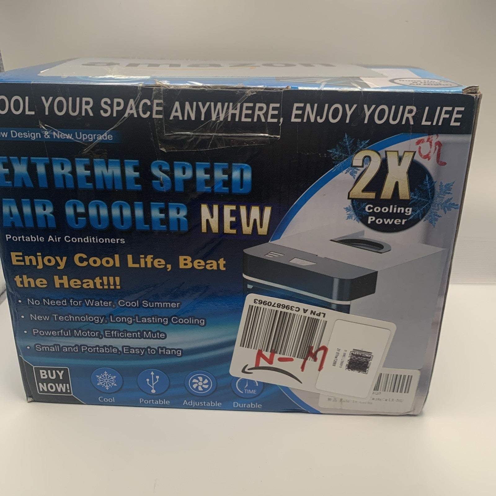 Extreme Speed Air Cooler Portable Air Conditioner2