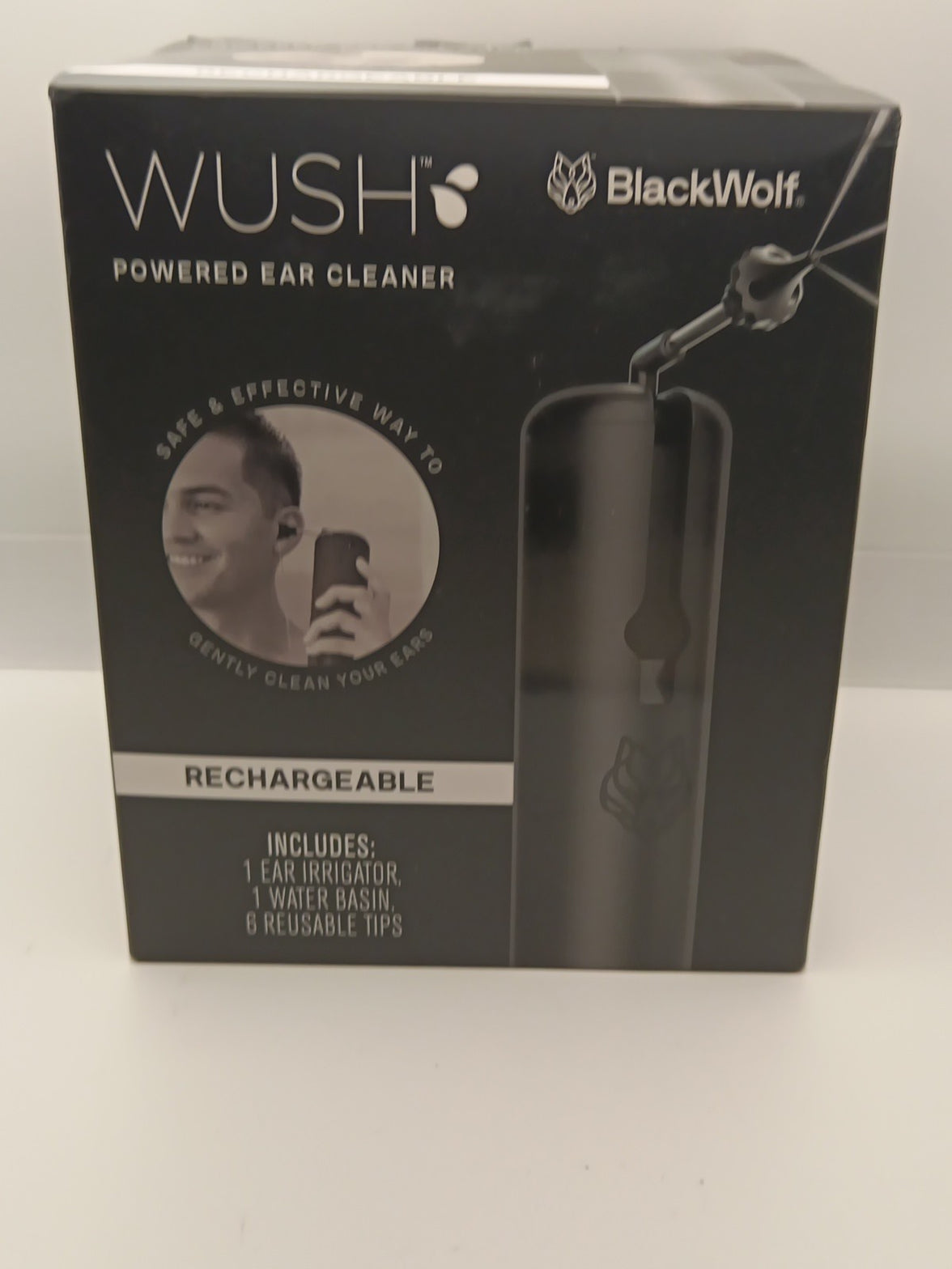 Blackwolf Wush '0706' Rechargeable Powered Ear Cleaner Sealed NEW0