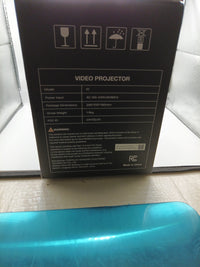 Nicpow VIDEO PROJECTOR WITH WI-FI AND AUTO FOCUS KEYSTONE BLUETOOTH 1080P2