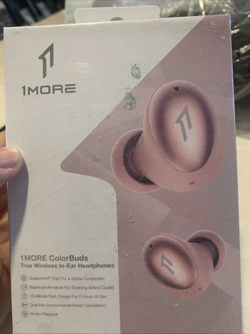 1MORE ColorBuds ESS6001T Bluetooth In-Ear Headphones Pink Noise Cancelling IPX50