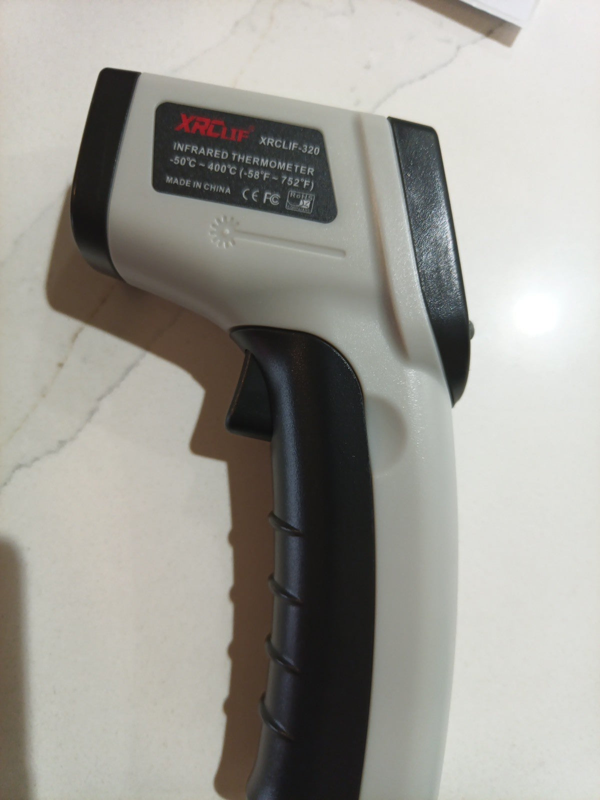 Performance Tool Infrared Thermometer Handheld, -58 to 716 degrees F° LCD Screen0