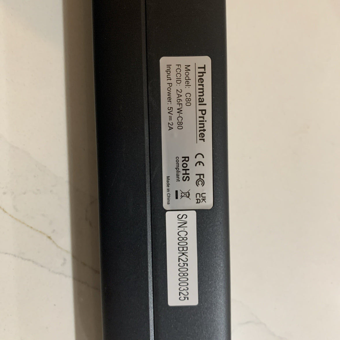 Portable Printer Wireless for Travel, A4 US Letter Thermal Printer Black 203dpi4