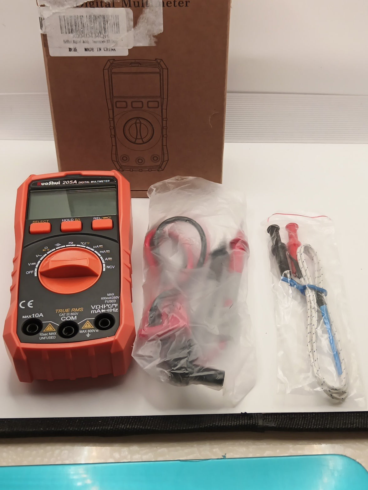 RuoShi 205a 3 1/2 High-precision Digital Multimeter Mini Handheld Multimeter3