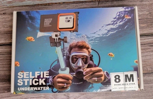 Waterproof Selfie Stick, Extendable Phone Selfie Stick with Wireless Remote S...