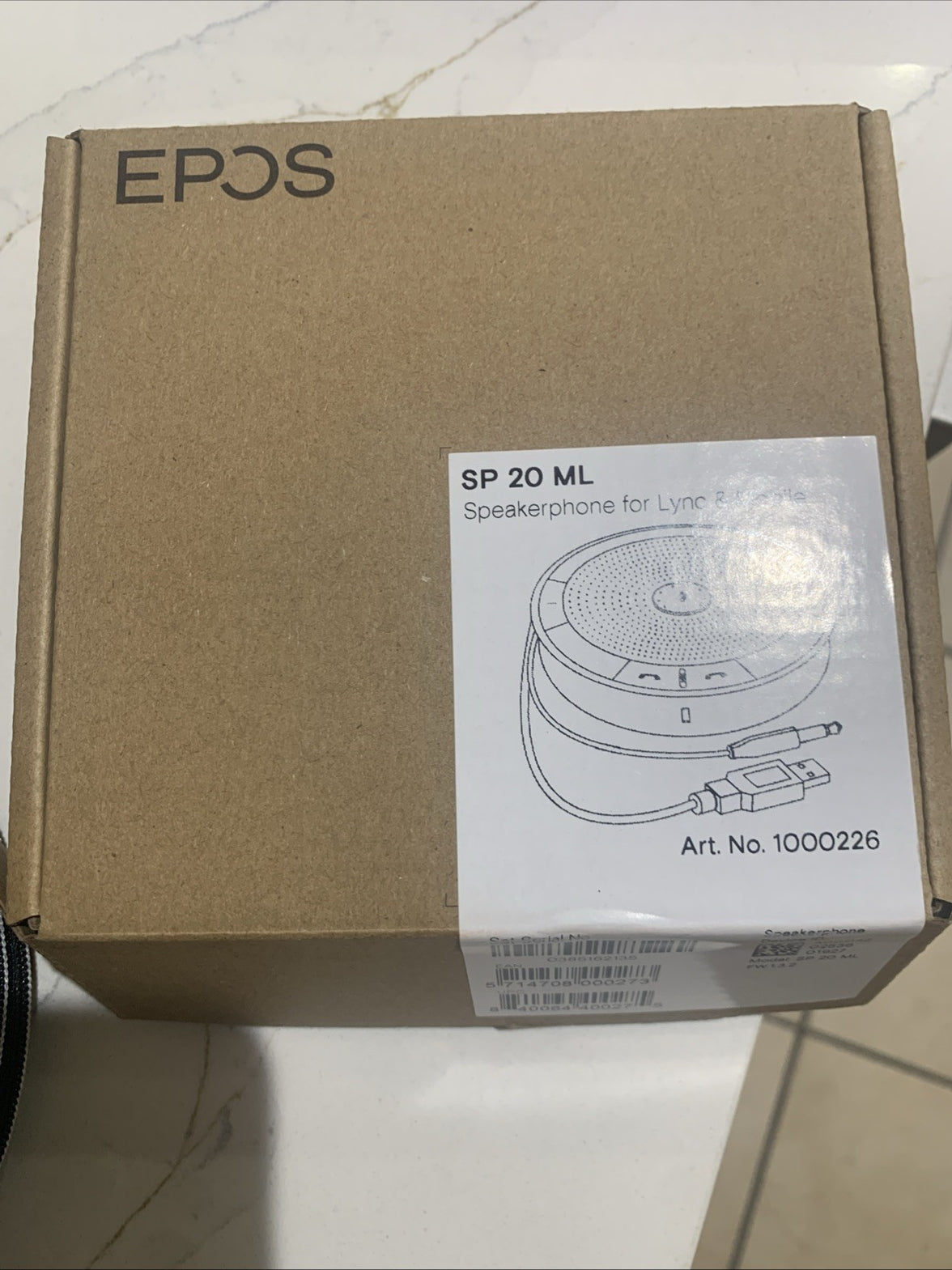 EPOS SP 20 ML Speakerphone for Lync & Mobile. New Open Box5