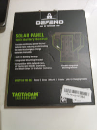 Defend by Tactacam Solar Panel for Cellular Security Camera with battery backup4