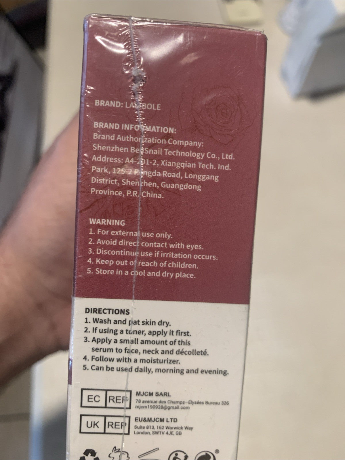 3 Pack Hydrating Moisturizing Face Serum Lakibole Exp 2027 New3