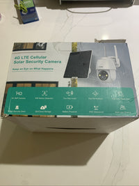 4G LTE Cellular Solar Security Camera Wireless Outdoor No WiFi Needed 30° View1