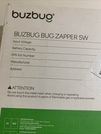 Buzbuo Ma-015b Bug Zapper 5W3